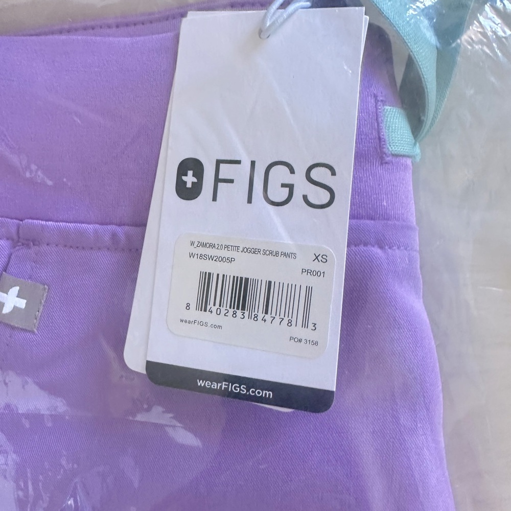 Figs New Lilac Dawn Zamora Joggers. XS Petite. - Picture 3 of 4